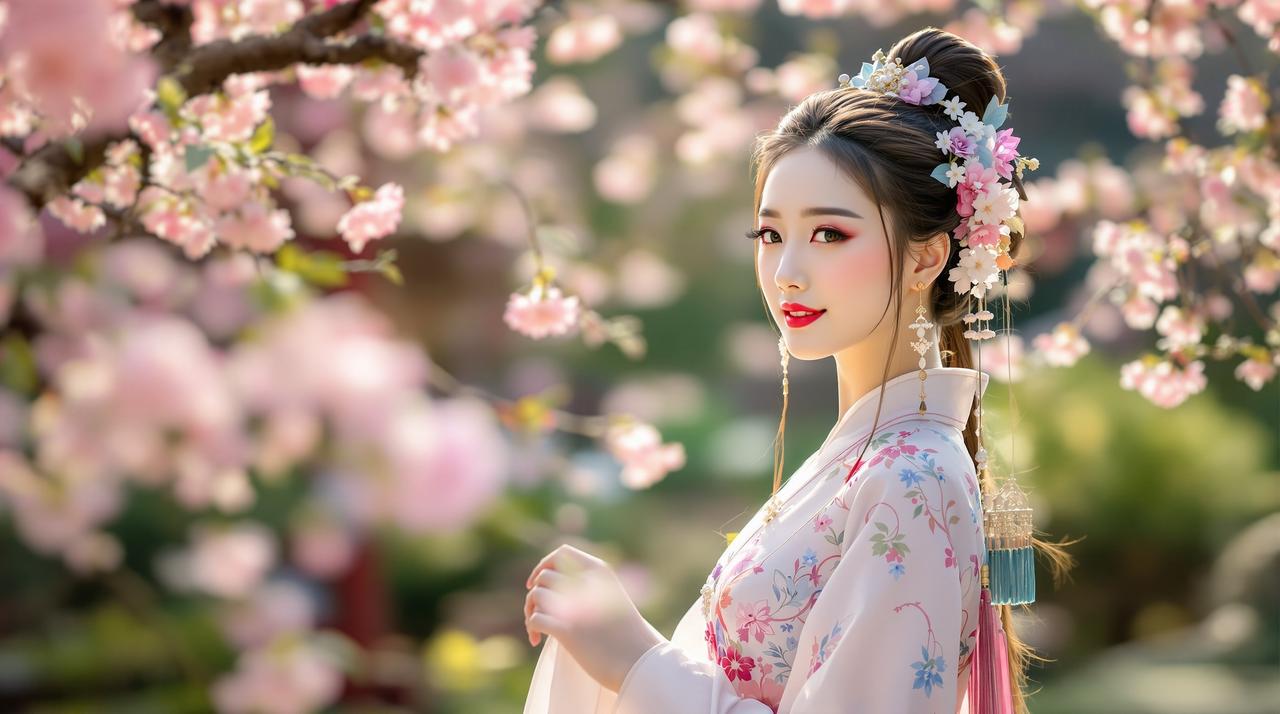 熟女影院古风汉服摄影教程：如何在普通公园拍出大片感
